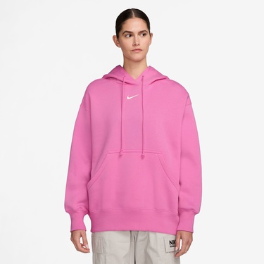  Nike Sportswear Phoenix Fleece Kadın Pembe Sweatshirt