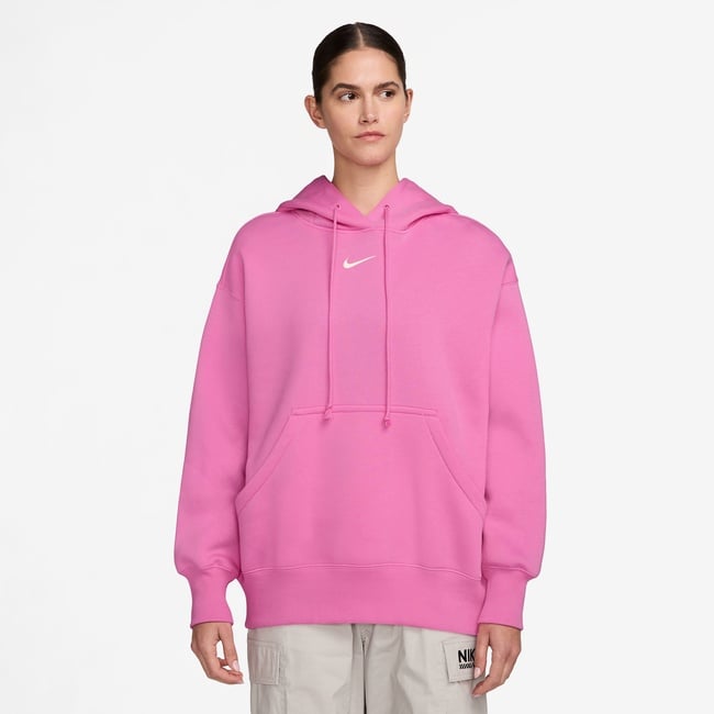  Nike Sportswear Phoenix Fleece Kadın Pembe Sweatshirt