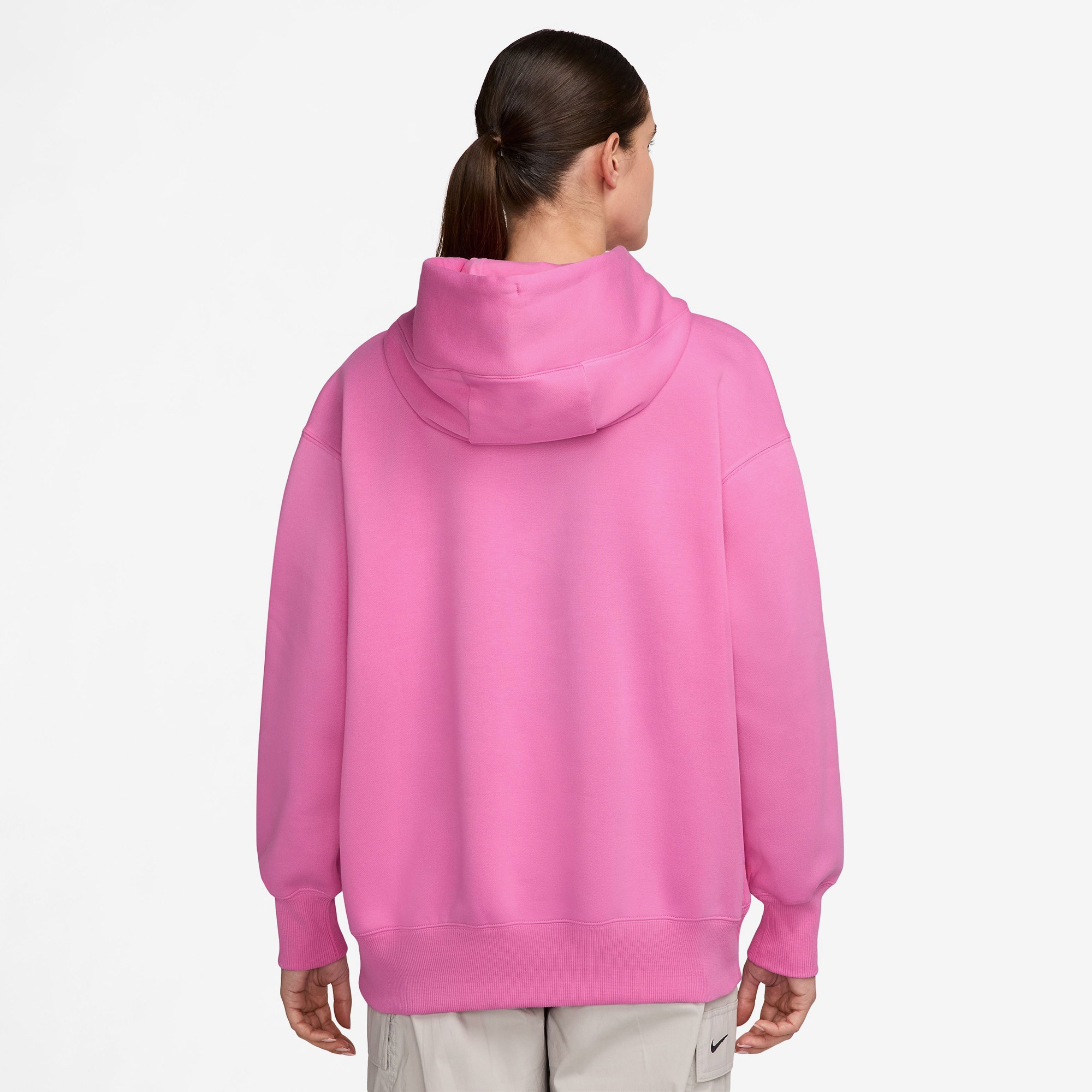 Nike Sportswear Phoenix Fleece Kadın Pembe Sweatshirt