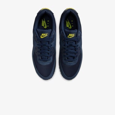  Nike Air Max 90 Erkek Lacivert Spor Ayakkabı