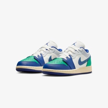  Jordan Air 1 Low Genç Çocuk Krem Rengi Spor Ayakkabı