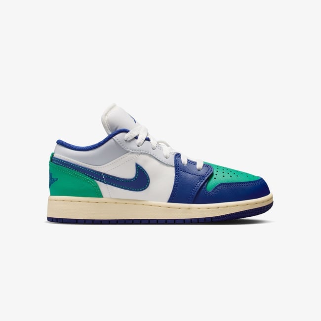  Jordan Air 1 Low Genç Çocuk Krem Rengi Spor Ayakkabı