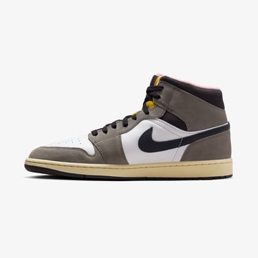  Jordan Air 1 Mid SE Erkek Beyaz Spor Ayakkabı