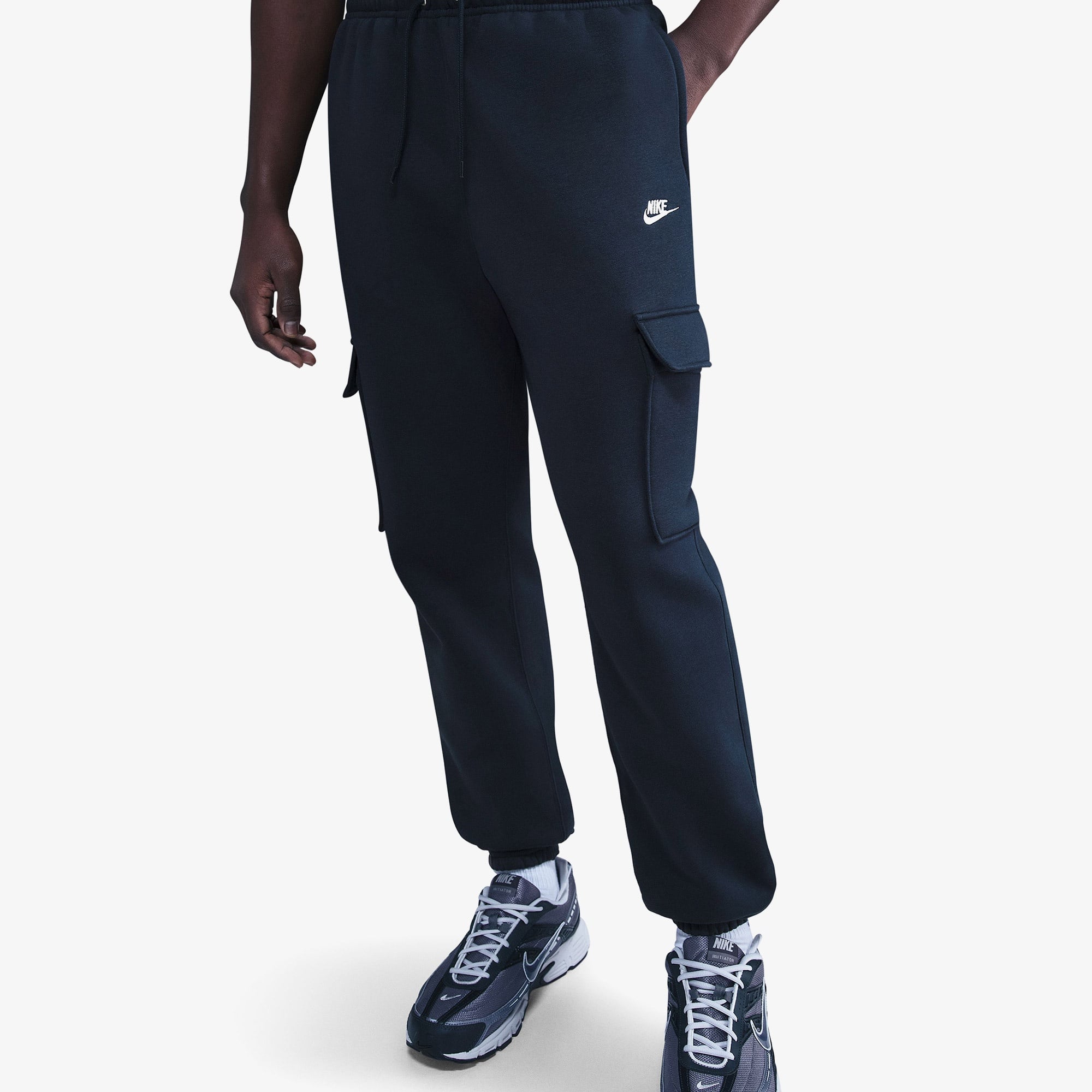 Nike Club Cargo Erkek Lacivert Eşofman Altı