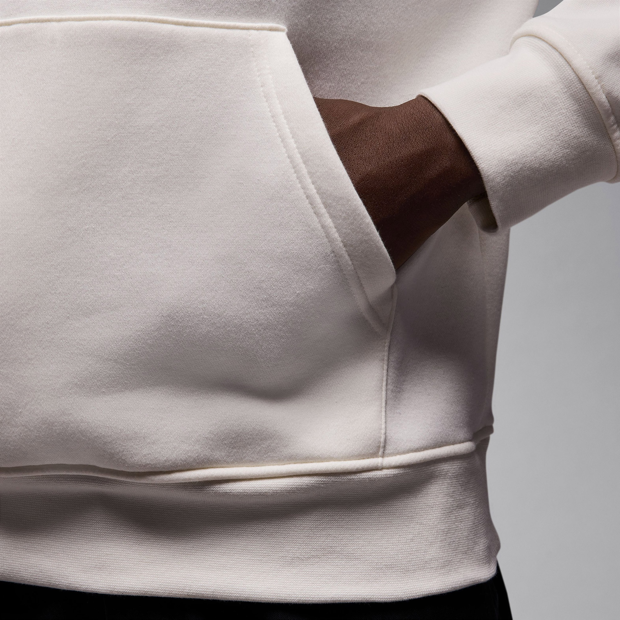 Jordan Brooklyn Fleece Erkek Krem Rengi Sweatshirt