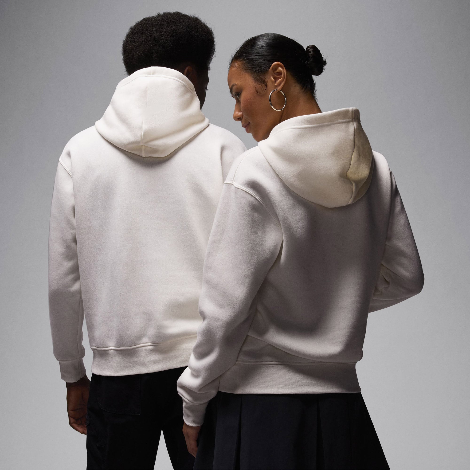 Jordan Brooklyn Fleece Erkek Krem Rengi Sweatshirt