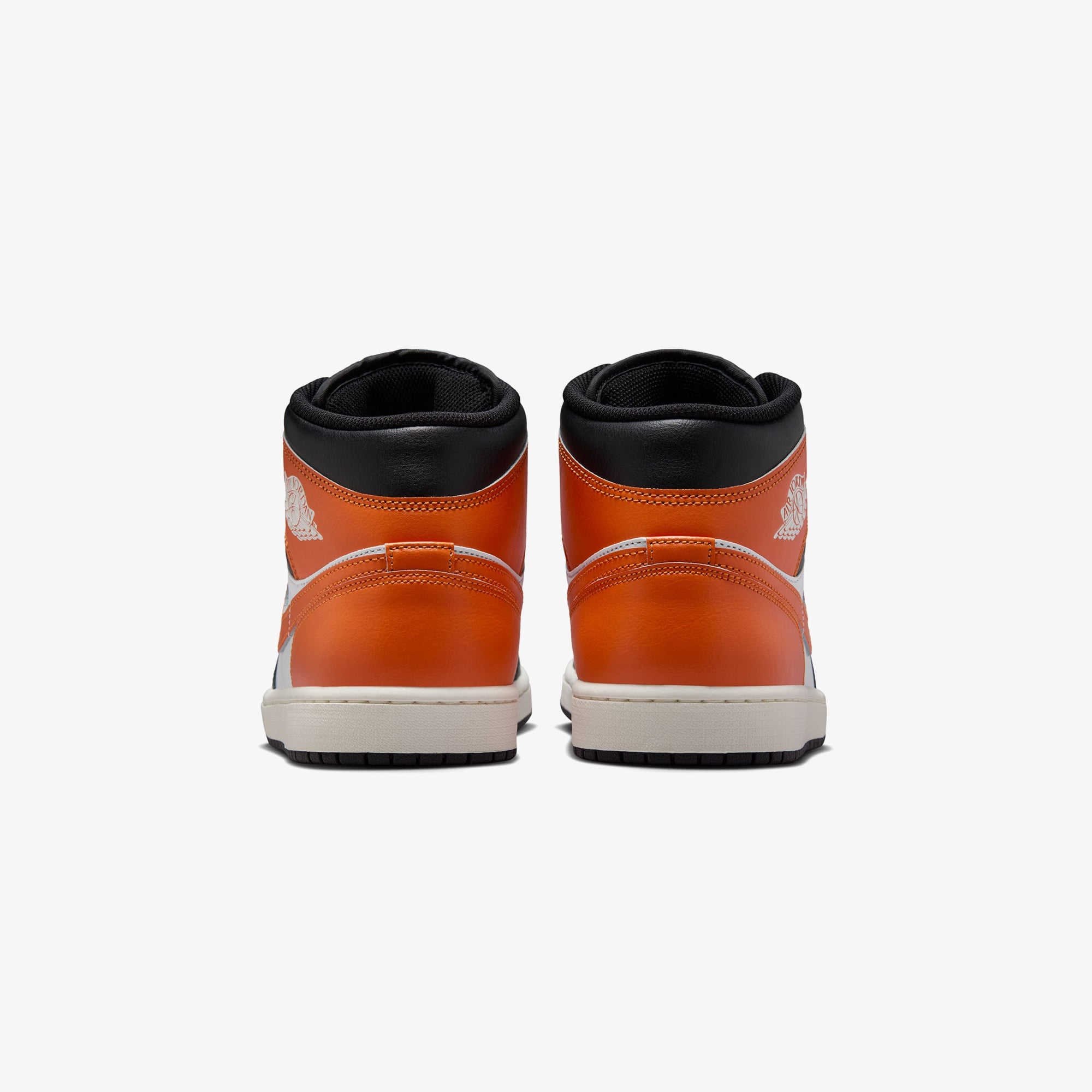 Jordan Air 1 Mid Erkek Turuncu Spor Ayakkabı