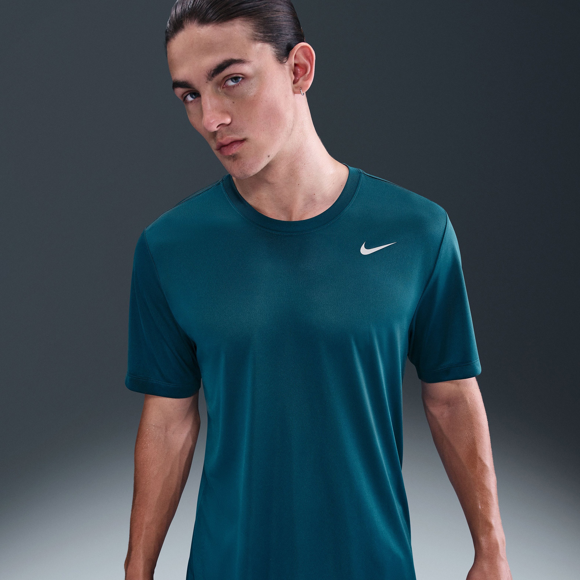 Nike Dri-Fit Legend Erkek Mavi T-Shirt