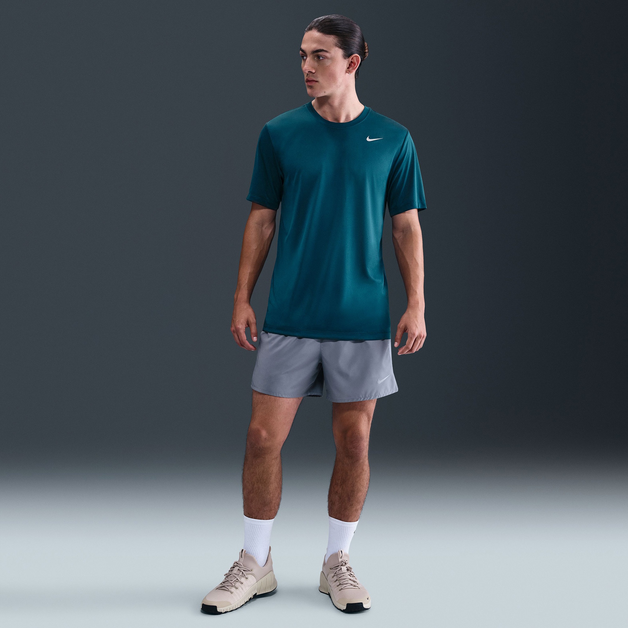 Nike Dri-Fit Legend Erkek Mavi T-Shirt