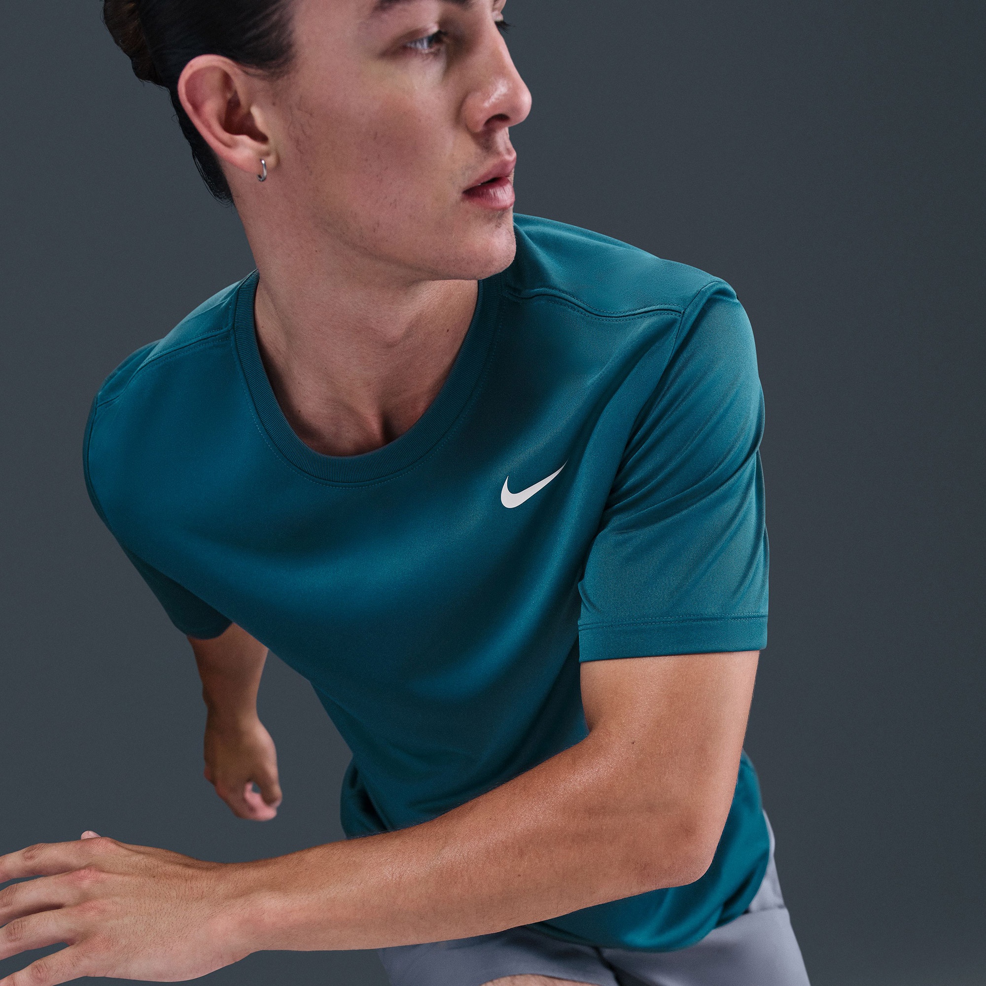 Nike Dri-Fit Legend Erkek Mavi T-Shirt