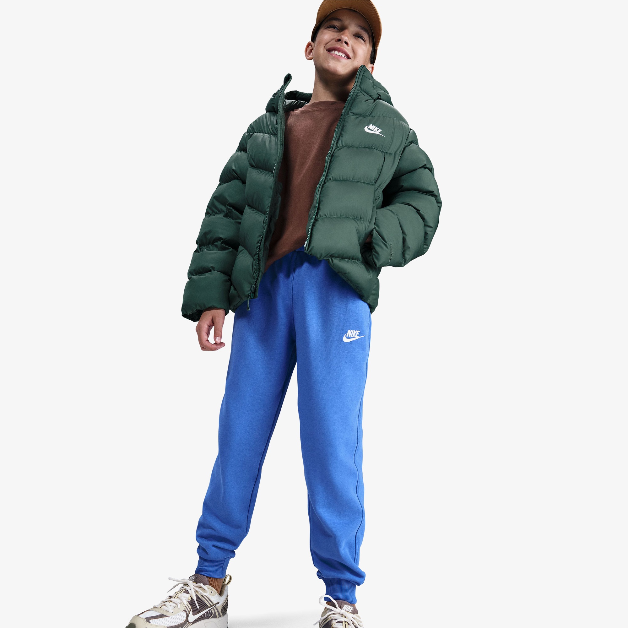 Nike Sportswear Club Fleece Çocuk Mavi Eşofman Altı