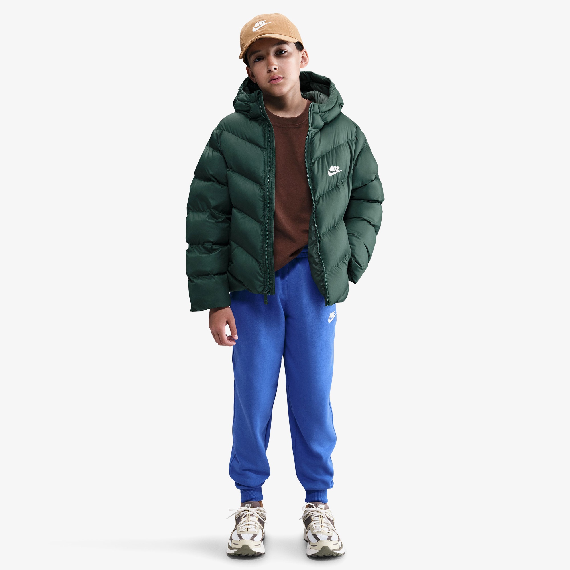 Nike Sportswear Club Fleece Çocuk Mavi Eşofman Altı