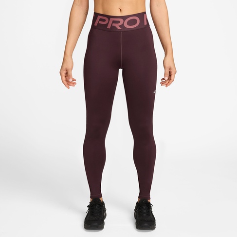  Nike Pro Sculpt Dri-Fit Kadın Bordo Tayt