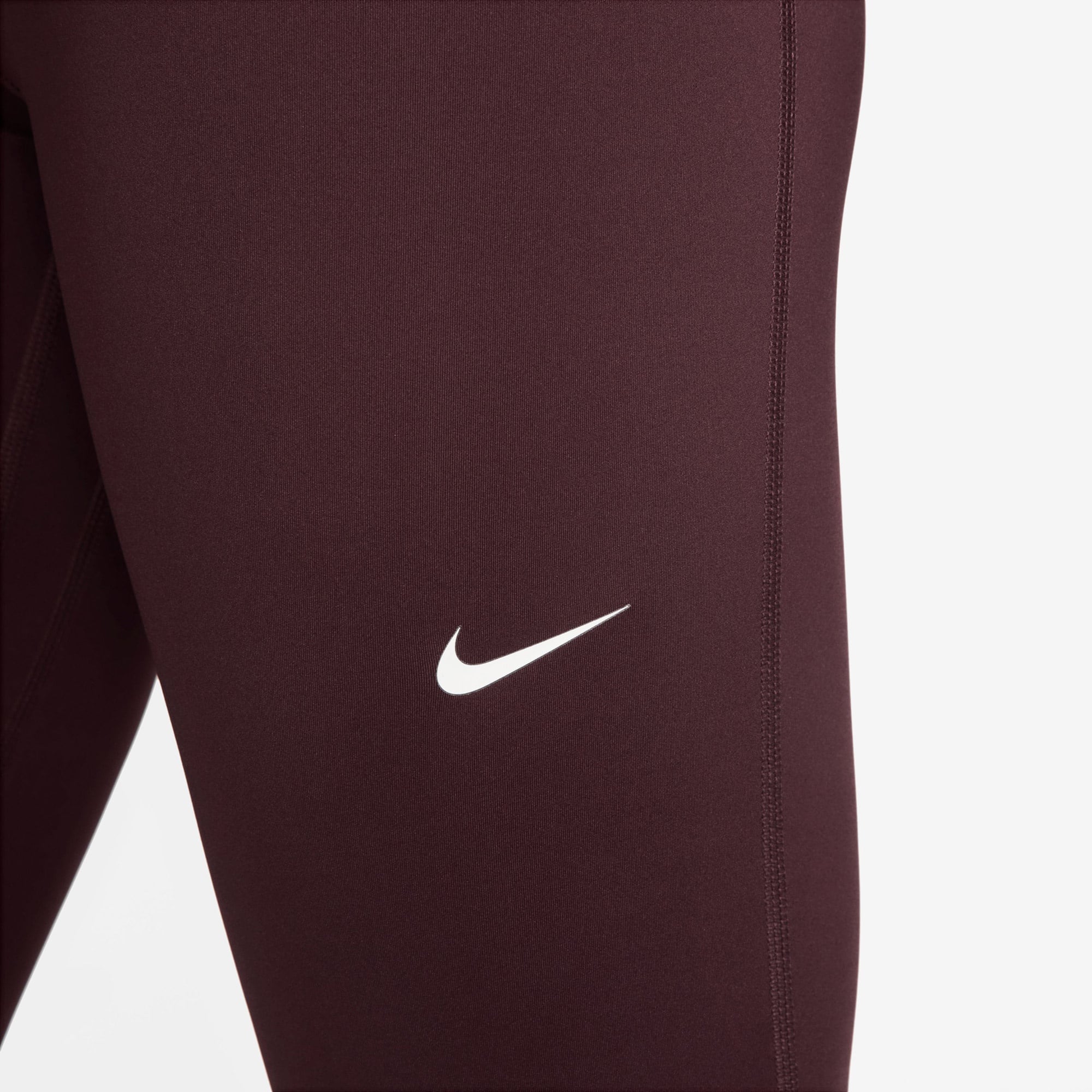 Nike Pro Sculpt Dri-Fit Kadın Bordo Tayt