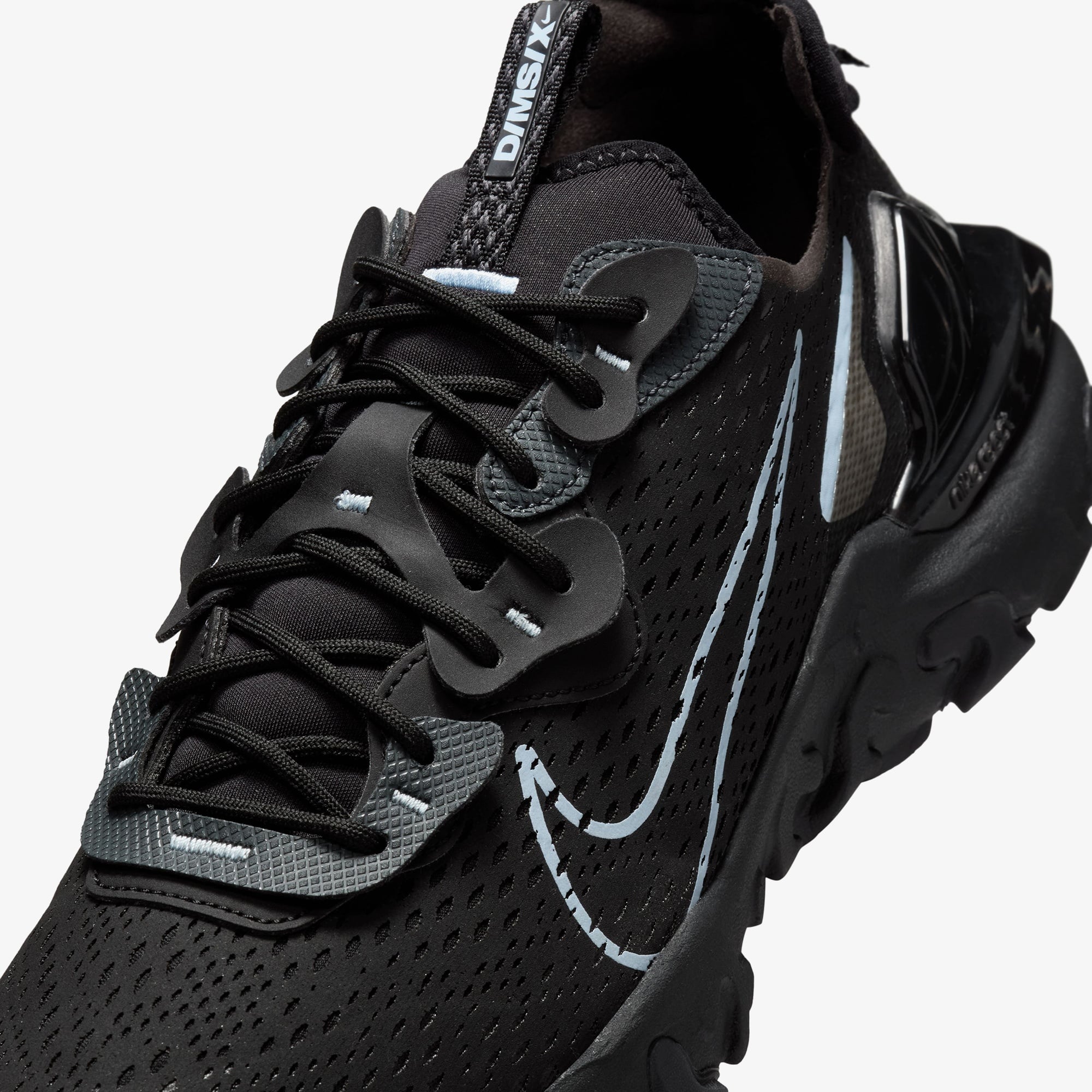 Nike React Vision Erkek Siyah Spor Ayakkabı