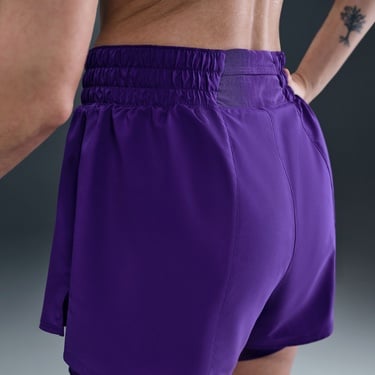 Nike One Dri-Fit 8 cm Kadın Mor Şort