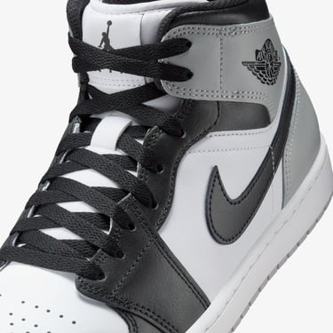 Jordan Air 1 Mid Erkek Beyaz Spor Ayakkabı