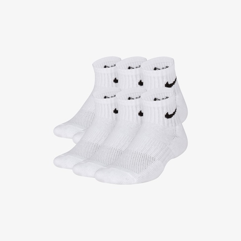 Nike Everyday Cush 6' lı Çocuk Beyaz Çorap