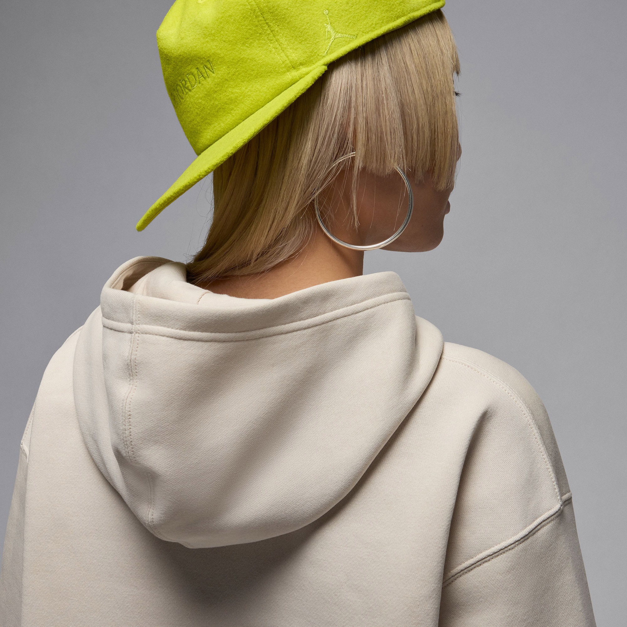 Jordan Brooklyn Fleece Kadın Bej Sweatshirt