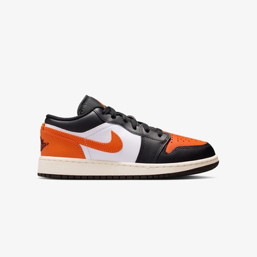  Jordan Air 1 Low Genç Çocuk Siyah Spor Ayakkabı