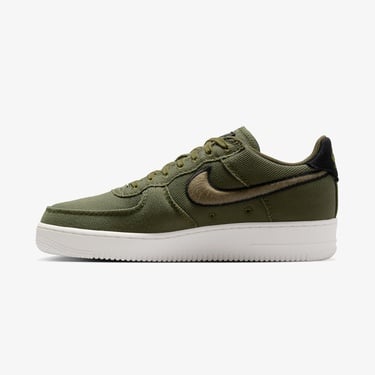  Nike Air Force 1 Low Canvas Erkek Yeşil Spor Ayakkabı