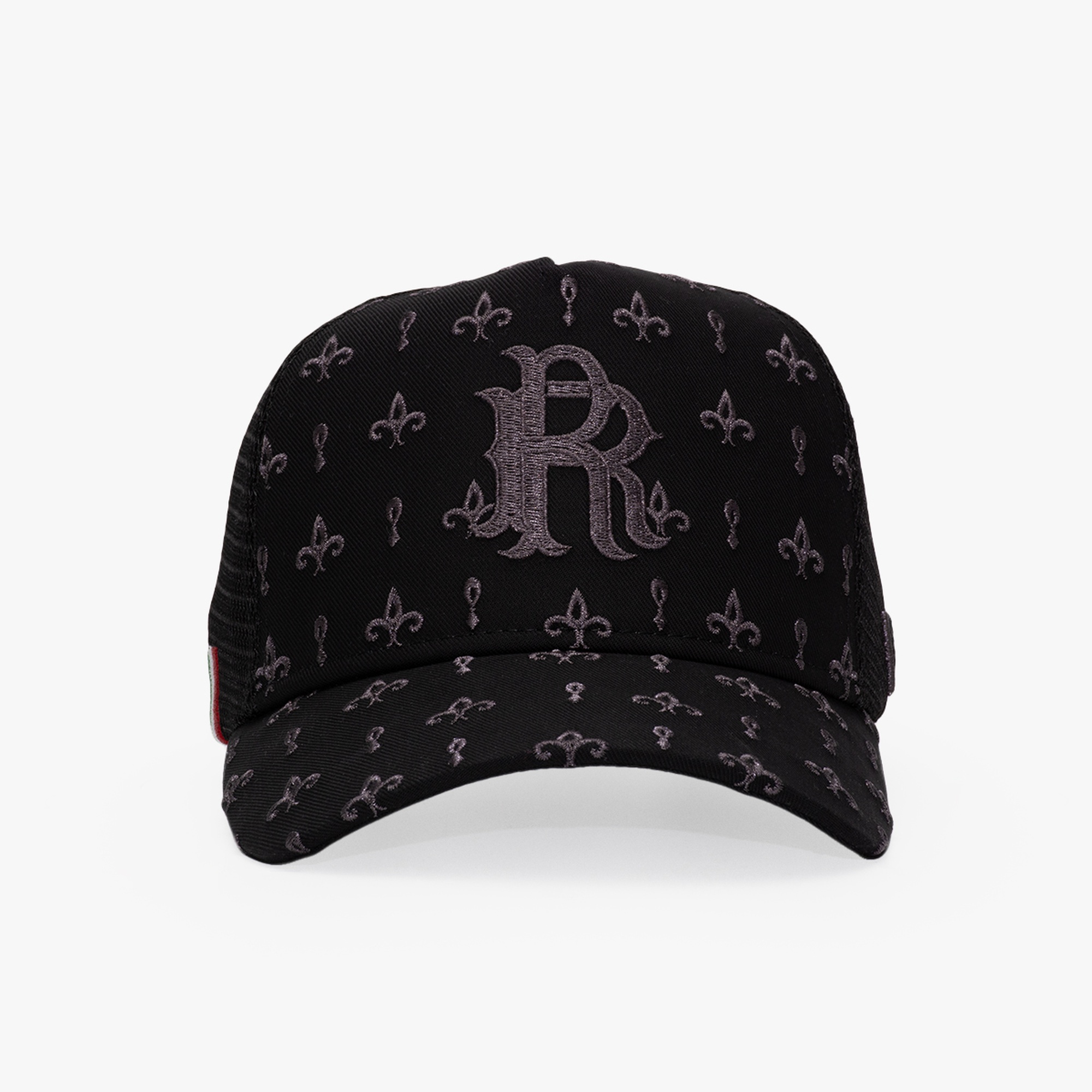 RustandRich Kadın Erkek Siyah/Antrasit Trucker Şapka-Premium Collection-Regalia