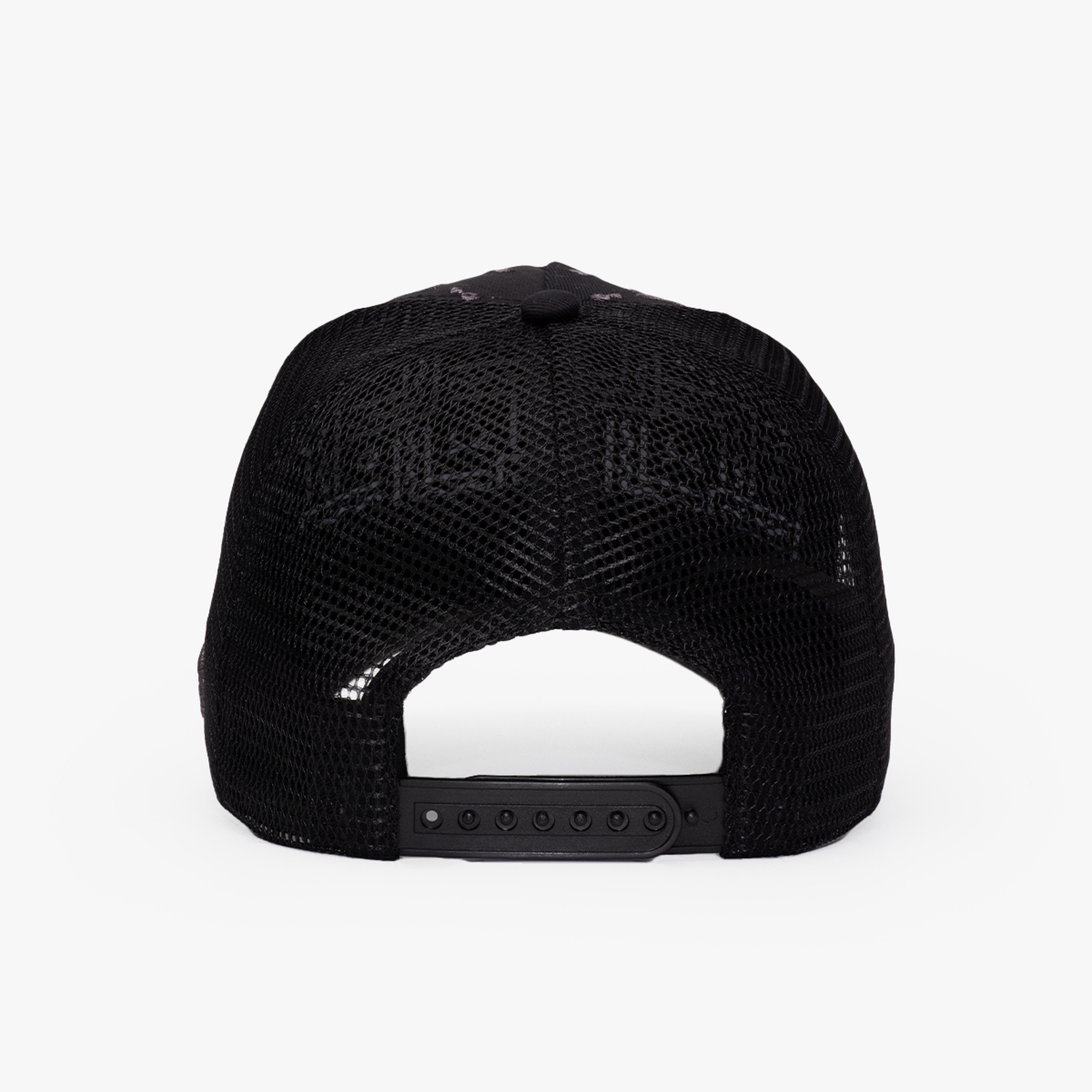 RustandRich Kadın Erkek Siyah/Antrasit Trucker Şapka-Premium Collection-Regalia