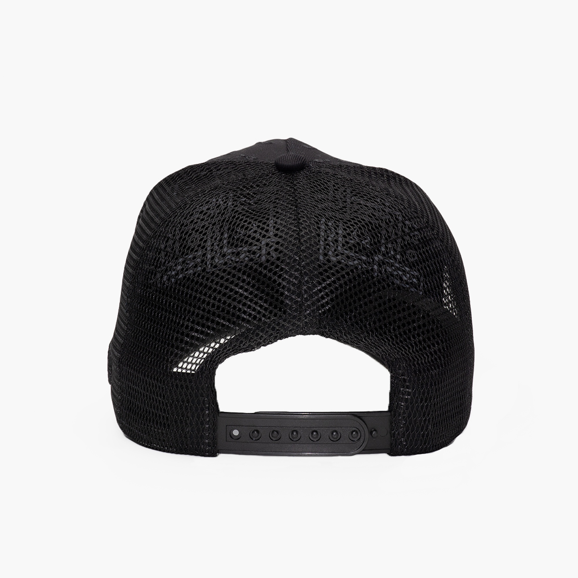 RustandRich Kadın Erkek Siyah Trucker Şapka-Premium Collection-Regalia