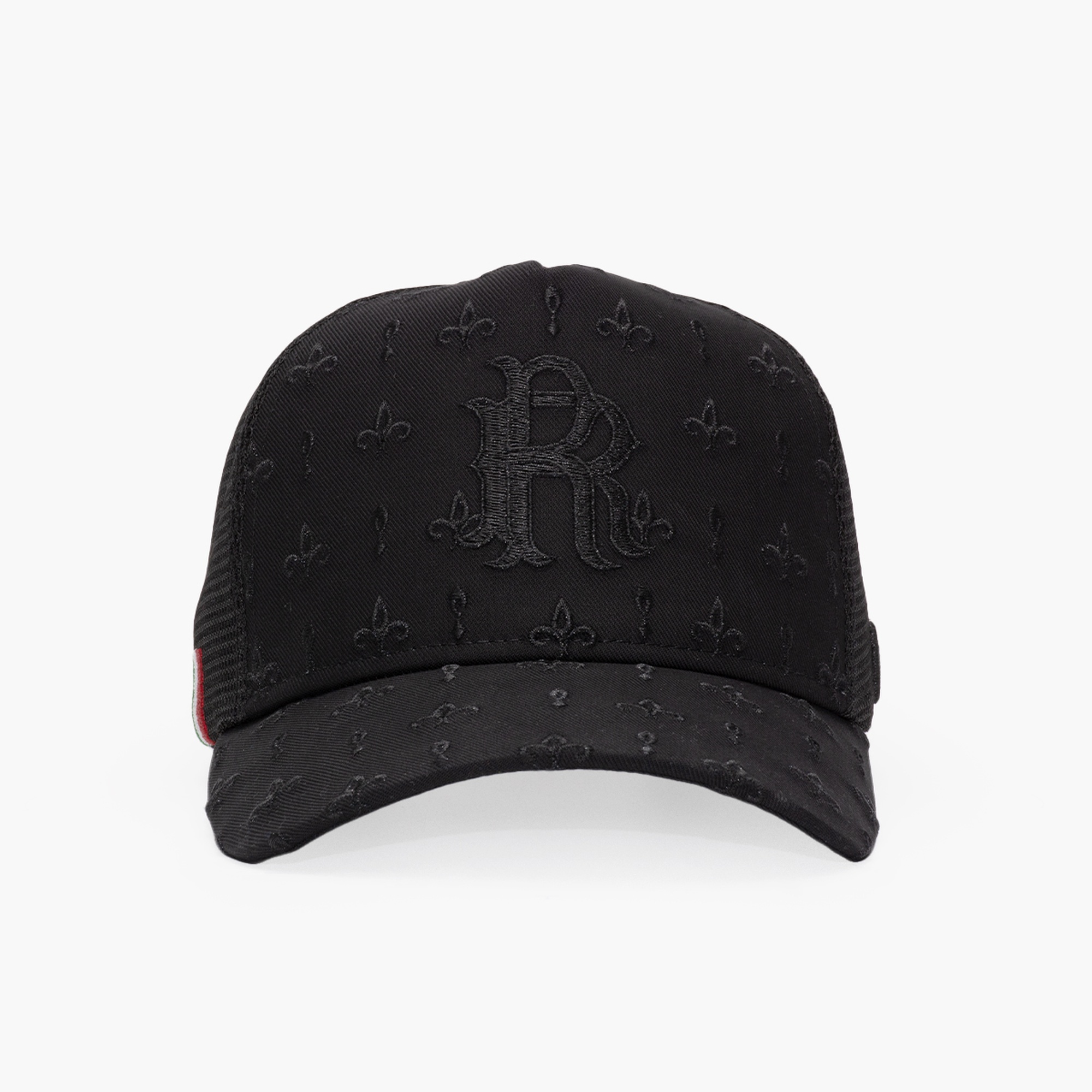 RustandRich Kadın Erkek Siyah Trucker Şapka-Premium Collection-Regalia