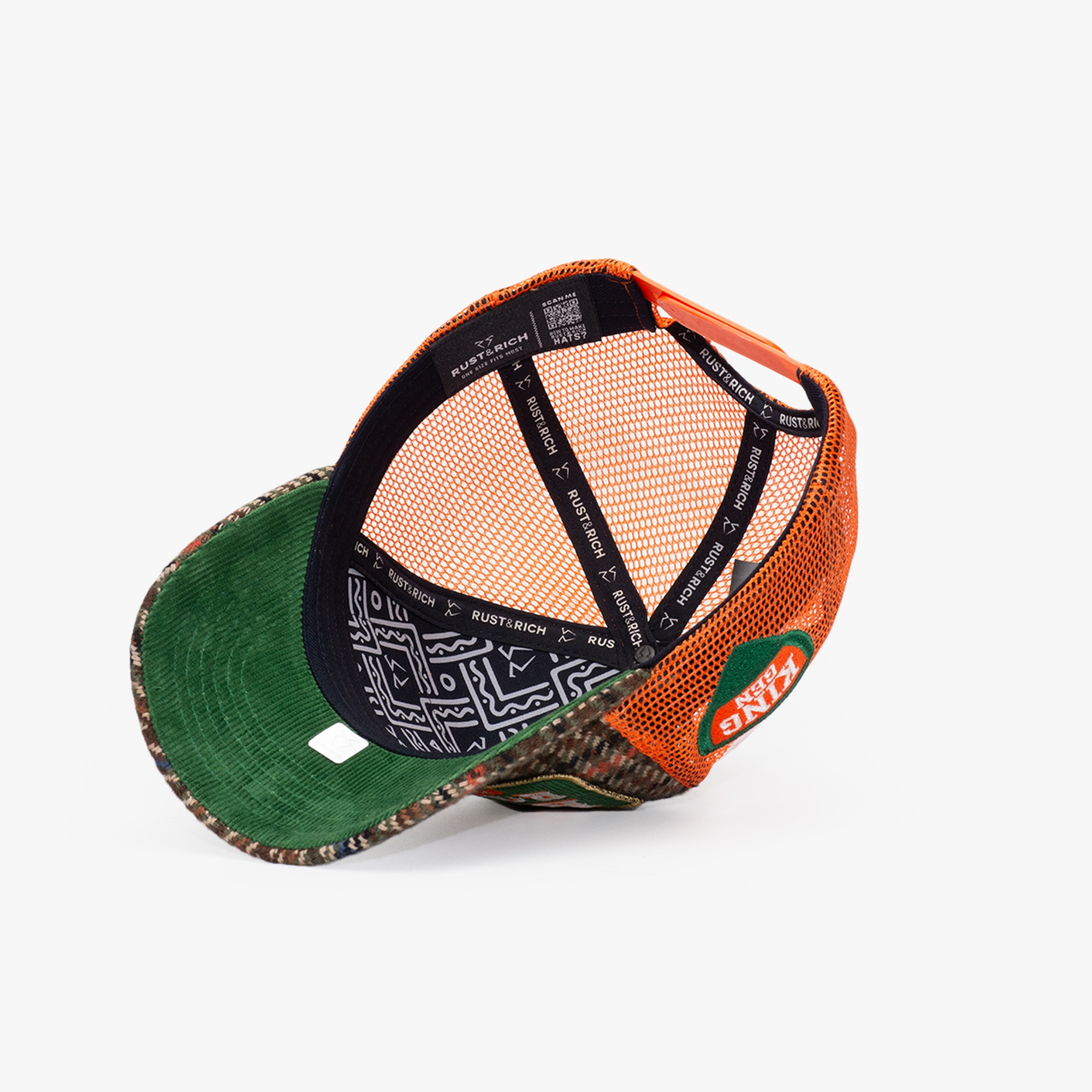 RustandRich Kadın Erkek Kahverengi Trucker Şapka-Generation Collection-Boomers