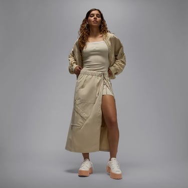  Jordan Air 1 Brooklyn Low Kadın Krem Rengi Spor Ayakkabı