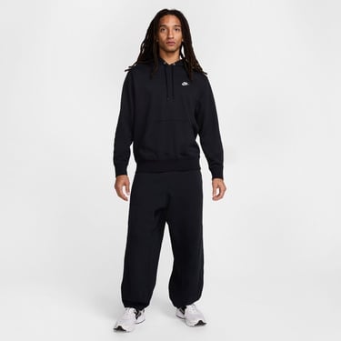  Nike Club Erkek Siyah Hoodie