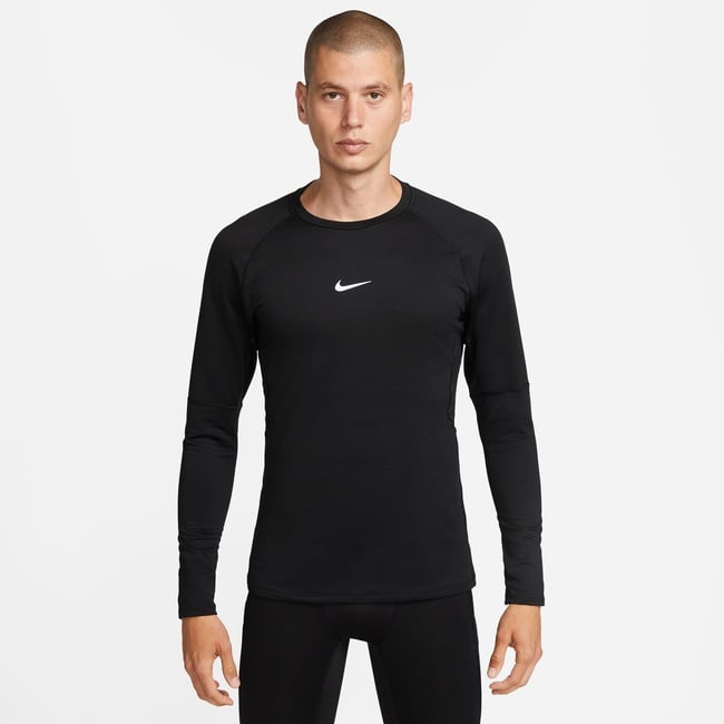  Nike Pro Warm Erkek Siyah Sweatshirt