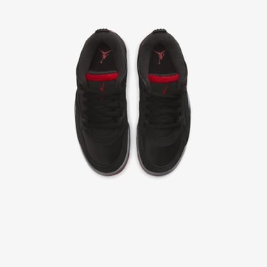  Jordan Air 4 RM Genç Çocuk Siyah Spor Ayakkabı