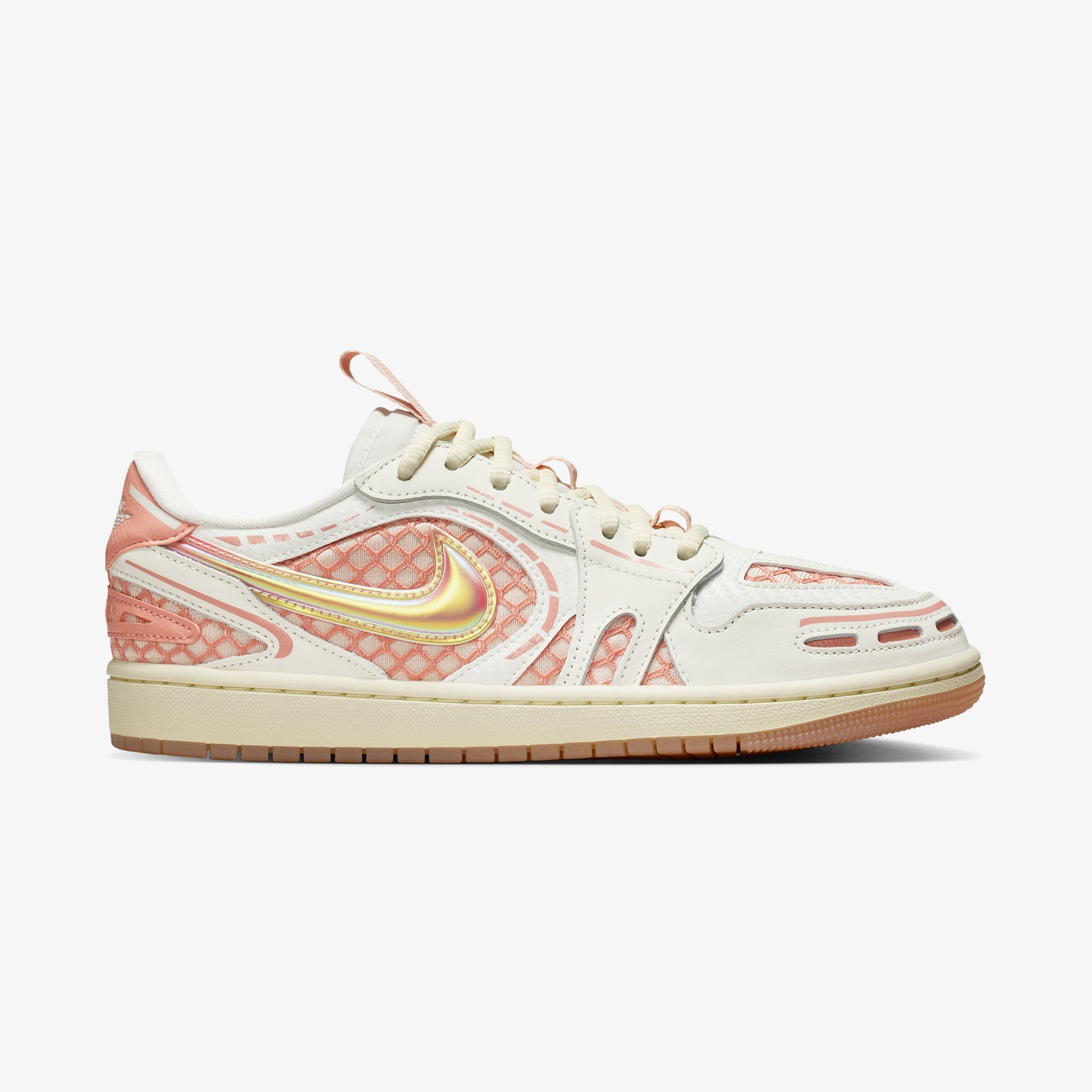 Jordan Air 1 Low Method of Make Kadın Krem Rengi Spor Ayakkabı