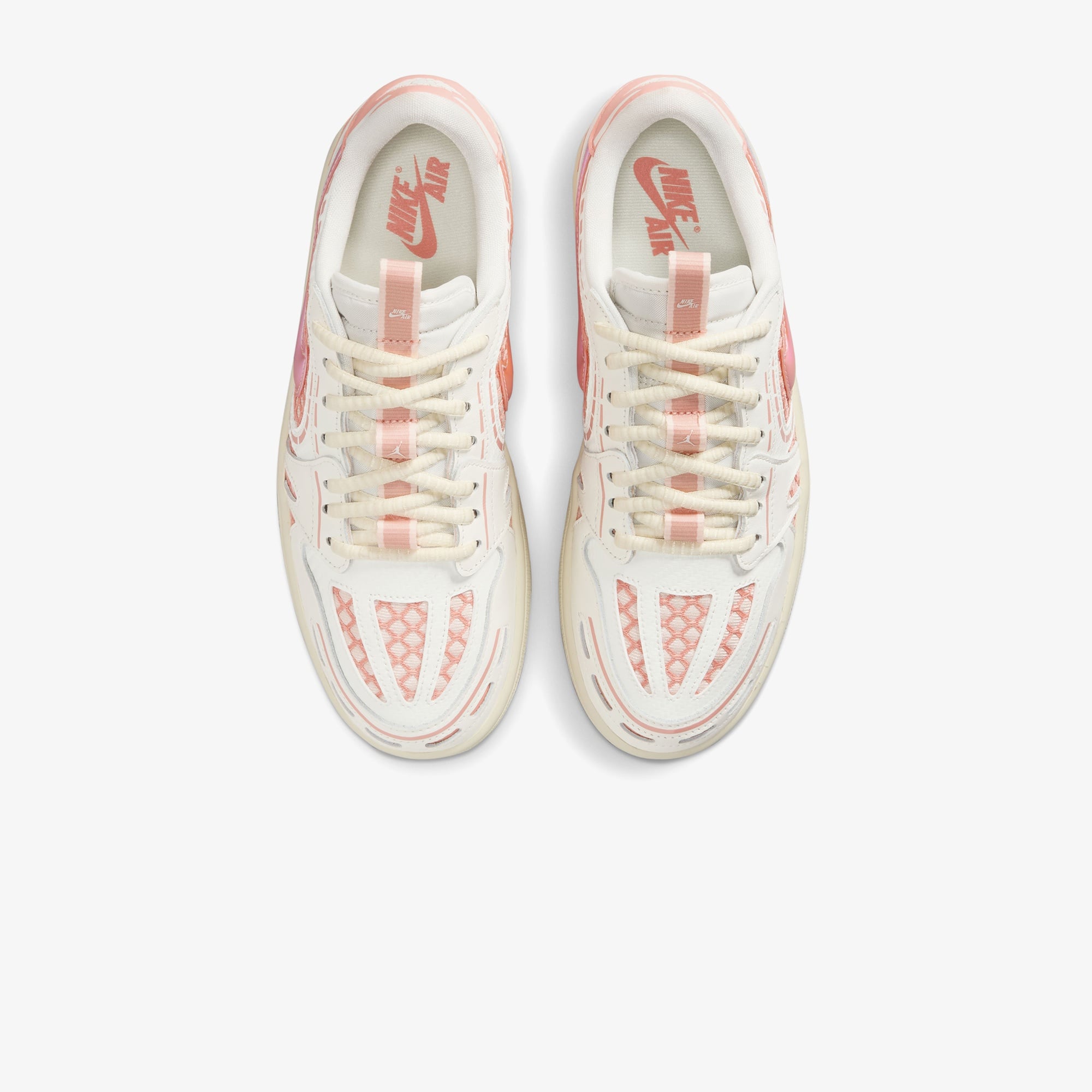 Jordan Air 1 Low Method of Make Kadın Krem Rengi Spor Ayakkabı