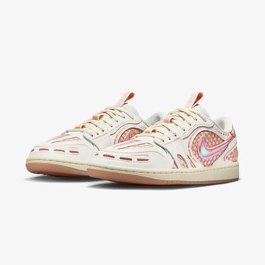  Jordan Air 1 Low Method of Make Kadın Krem Rengi Spor Ayakkabı