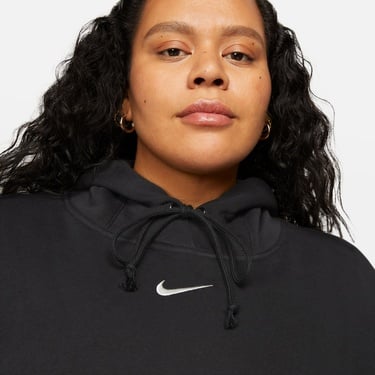  Nike Sportswear Phoenix Fleece Kadın Siyah Hoodie