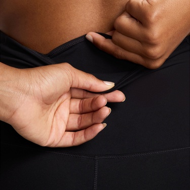  Nike One Dri-Fit Kadın Siyah Tayt