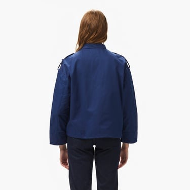  Nautica Kadın Lacivert Regular Fit Dik Yaka Mont