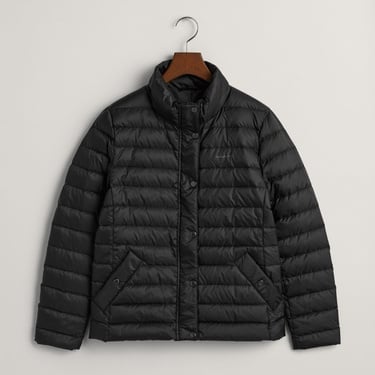  GANT Kadın Siyah Dik Yaka Kapitone Mont