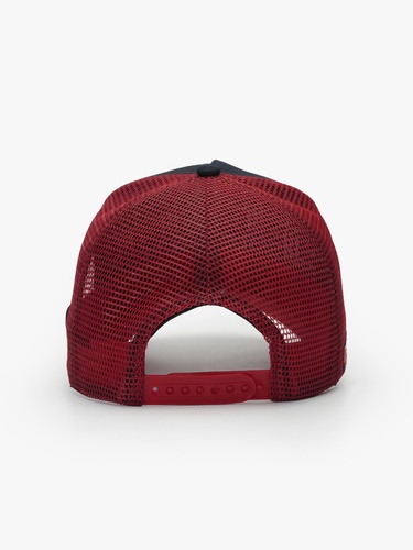  RustandRich Kadın Erkek Lacivert Trucker Şapka-Space Collection-Earthling