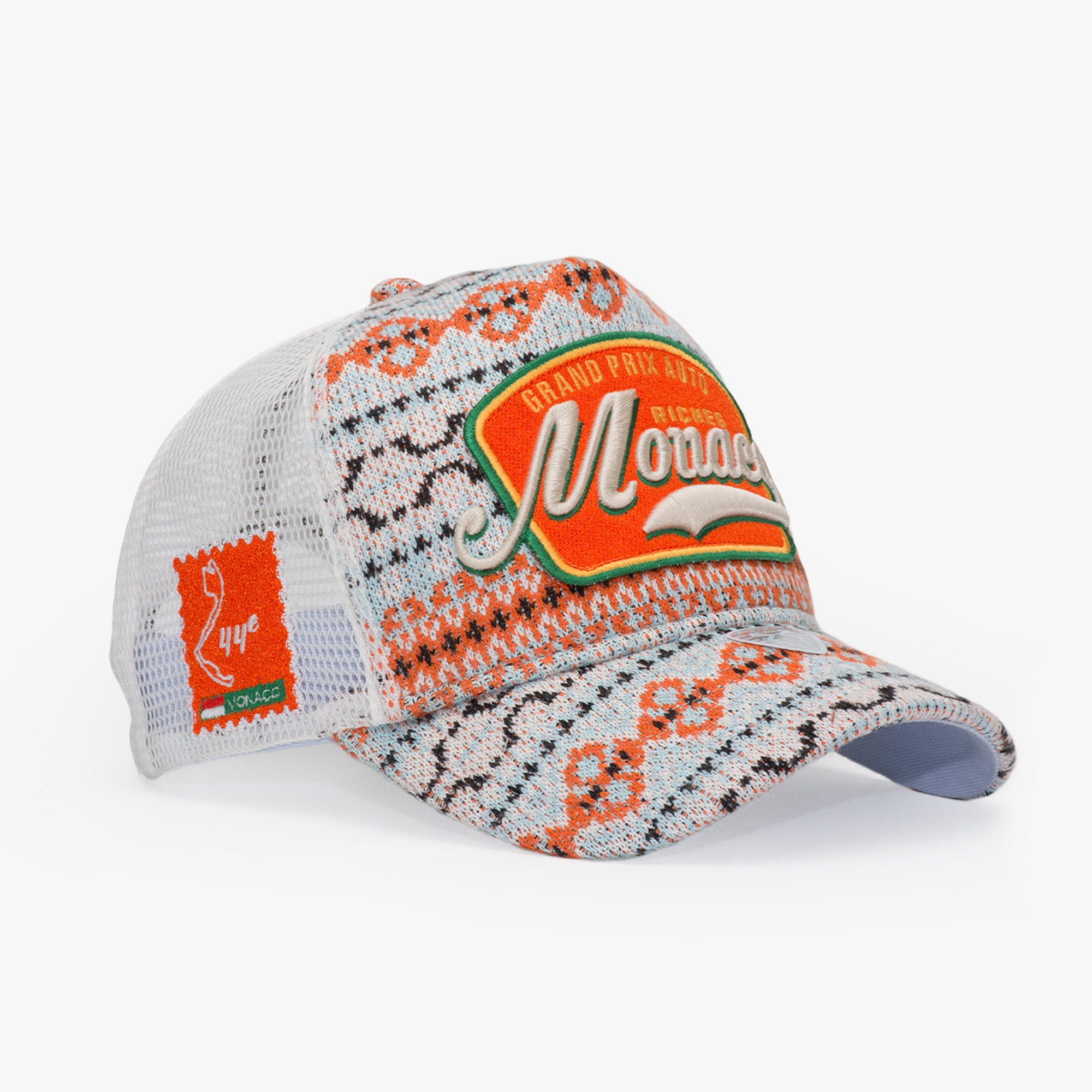 RustandRich Kadın Erkek Turuncu Trucker Şapka-City's Collection-Monaco