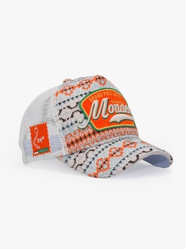  RustandRich Kadın Erkek Turuncu Trucker Şapka-City's Collection-Monaco