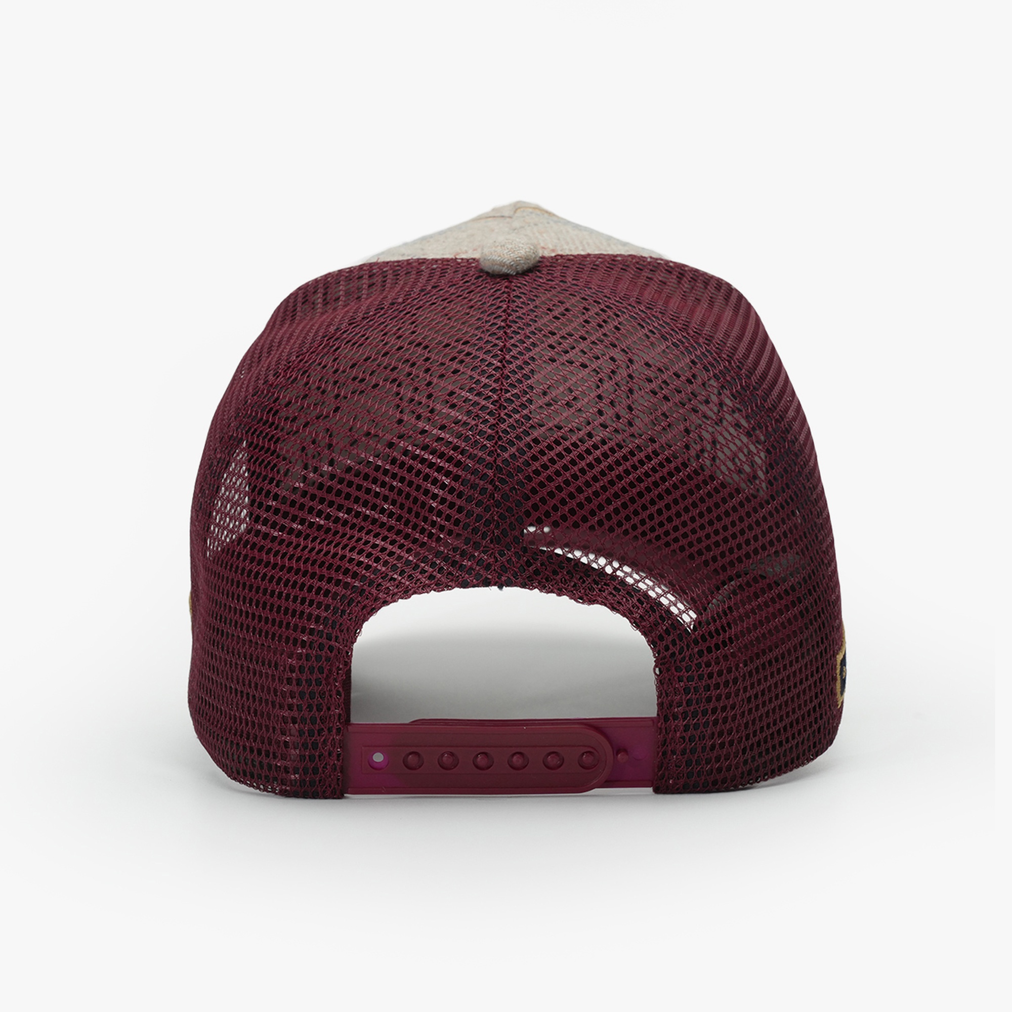 RustandRich Kadın Erkek Bordo Trucker Şapka-Motto Collection-Not For Sale