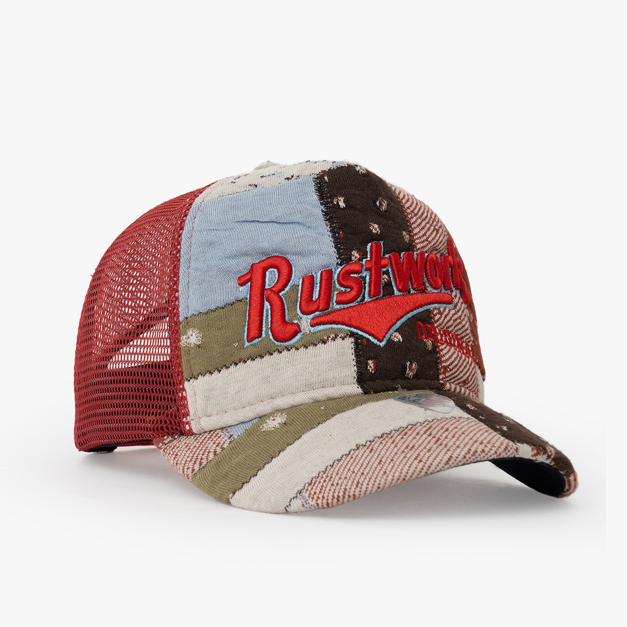 RustandRich Kadın Erkek Renkli Trucker Şapka-Gypsy Collection-Rustwork