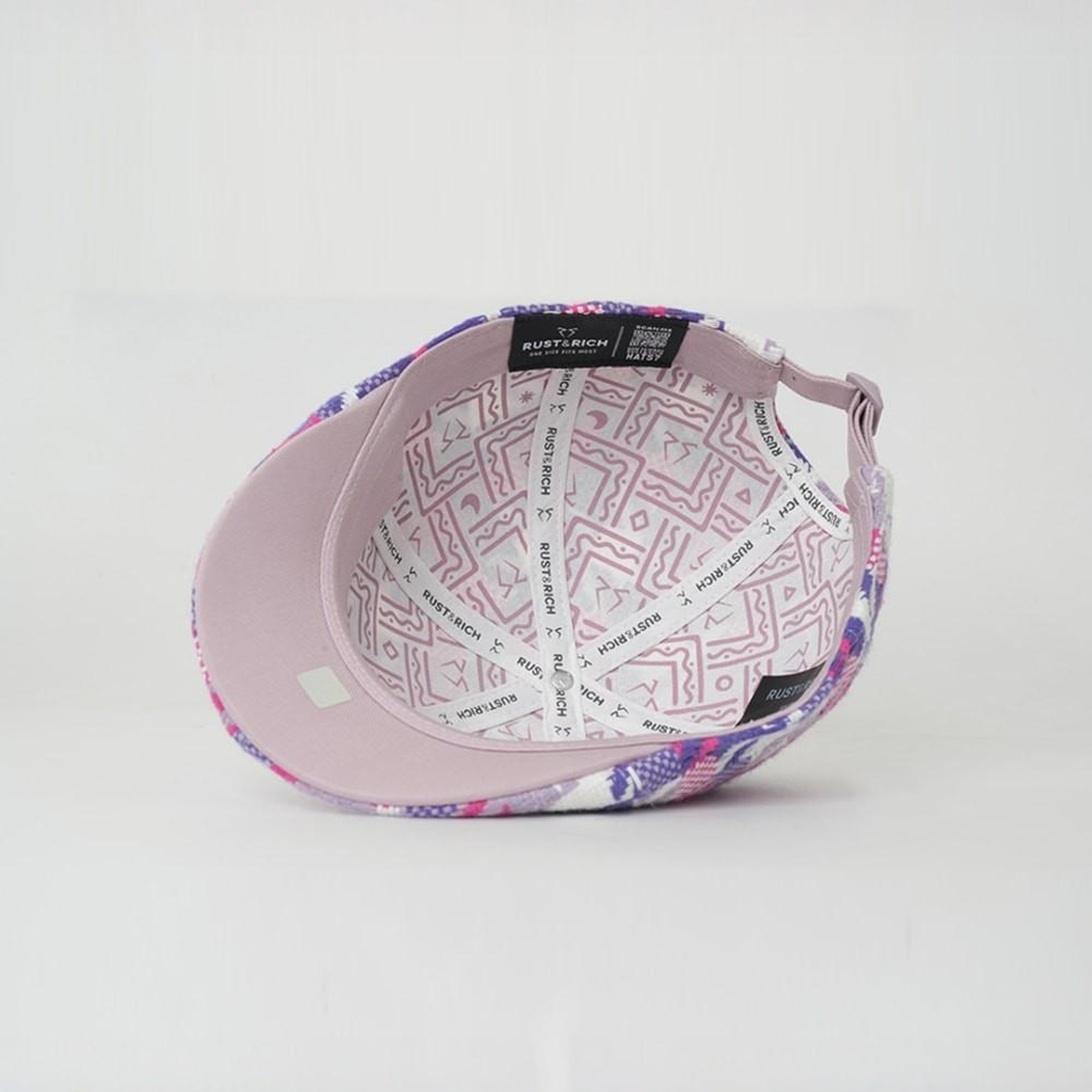 RustandRich Kadın Erkek Pembe Casket Şapka-Urban Collection-Born In Earth