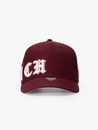  RustandRich Kadın Erkek Bordo Baseball Şapka-Urban Collection-Gothic