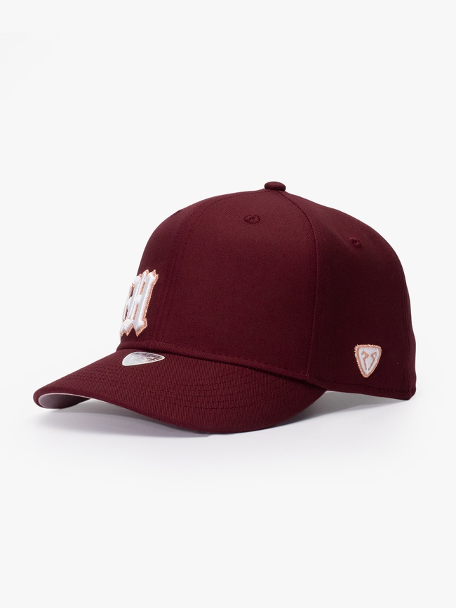  RustandRich Kadın Erkek Bordo Baseball Şapka-Urban Collection-Gothic