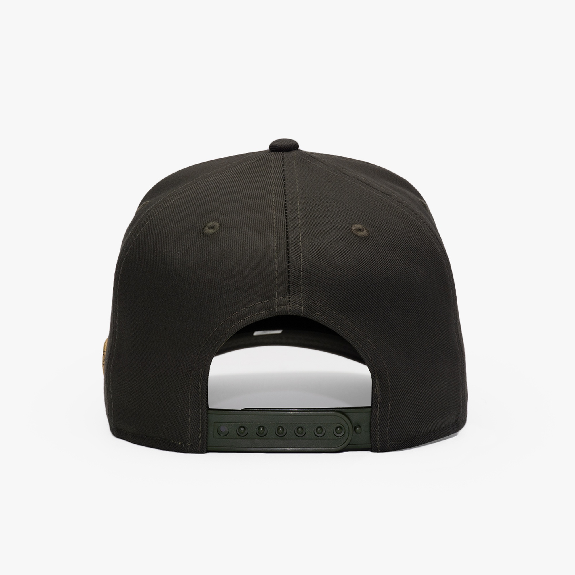 RustandRich Kadın Erkek Haki Baseball Şapka-Curved Visor-Motto Collection-Deal